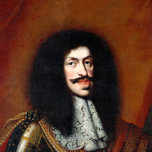 Ausschnitt des Gemäldes des Kaiser Leopold I (1640-1705) von Benjamin von Block. Um 1672.