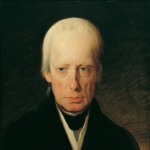 Detail from the painting of Emperor Francis II/I (1768–1835) by Friedrich von Amerling. Dated 1832.