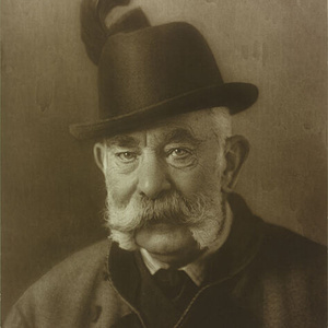 Detail from a photograph of Emperor Franz Joseph (1865–1906) by Hans Makart. Dated 1867.