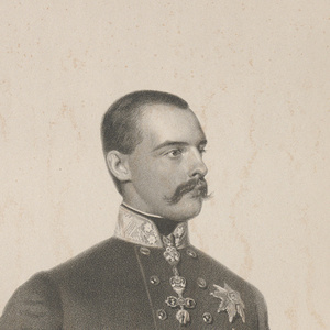 Detail of a graphic by Leopold (1823–1898) by Eduard Kaiser. Dated 1857.