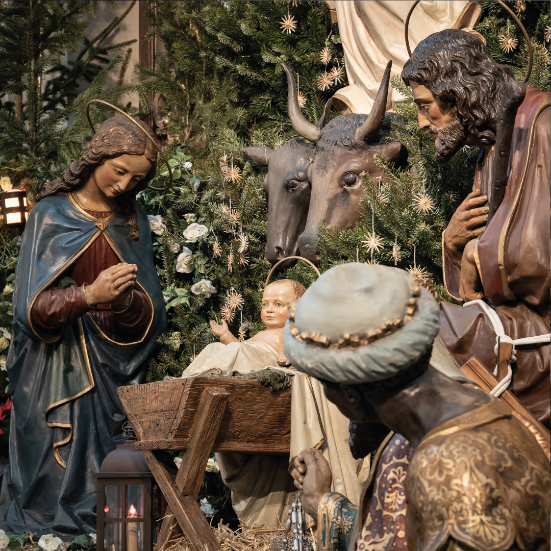 Imperiale Weihnachtszeit / Robert Vanis, Kapuzinergruft Wien Weihnachtskrippe in der Kapuzinerkirche Wien.
